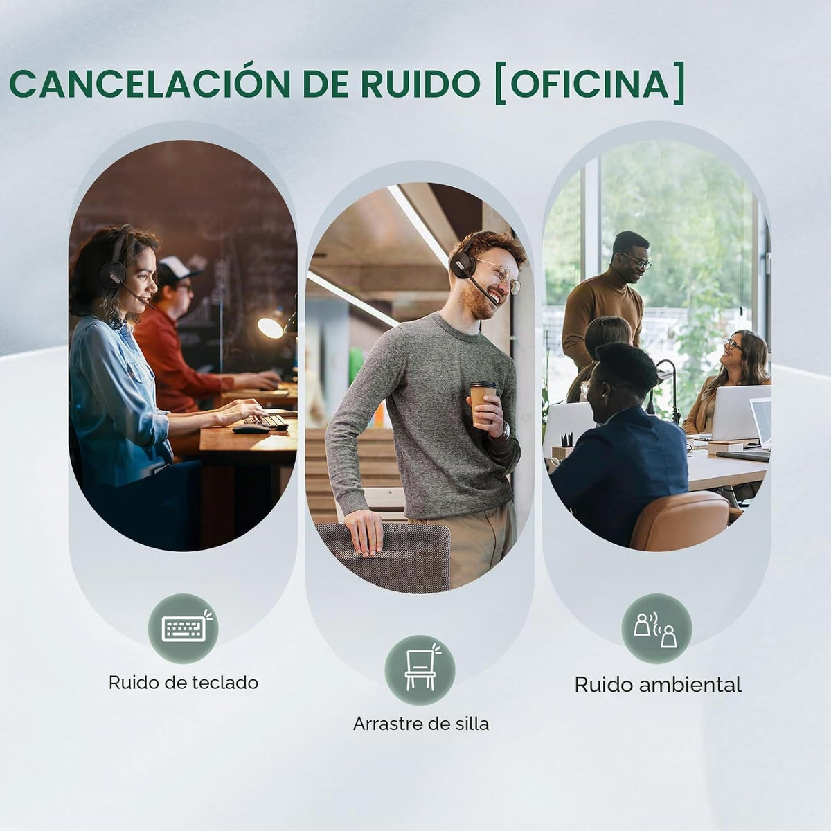 Yealink BH70 Teams Auriculares Bluetooth con micrófono para el Trab...