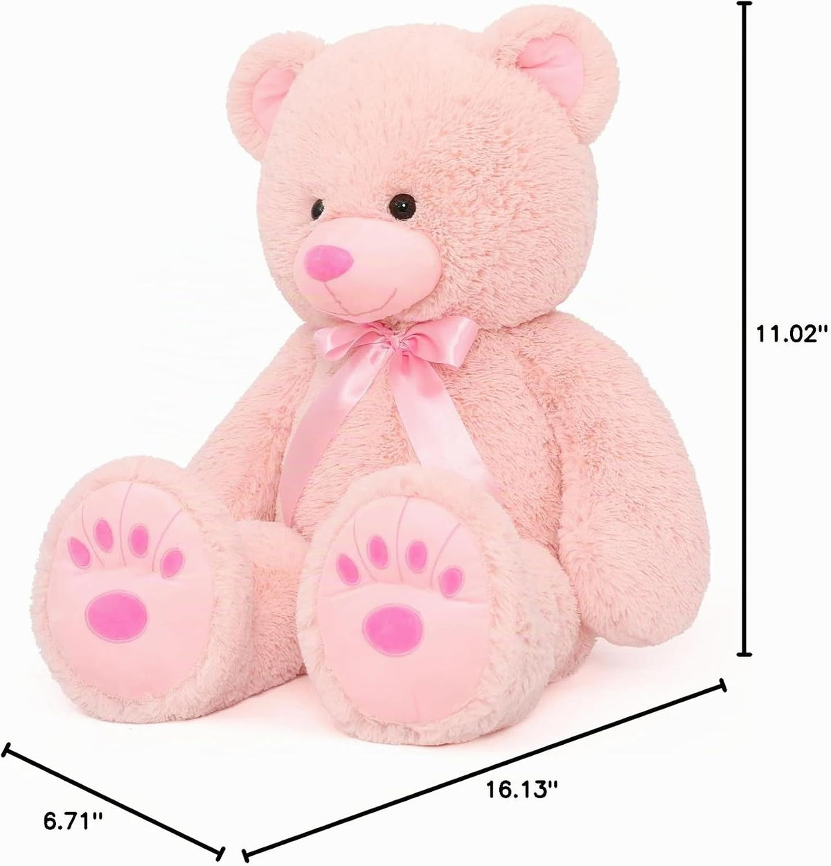 MorisMos Oso de peluche gigante de 36 pulgadas, oso de peluche gran...