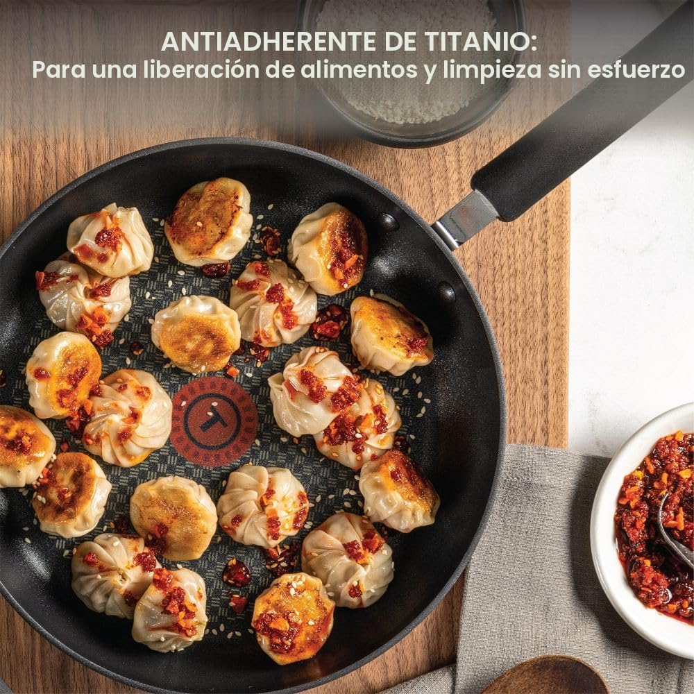 T-fal Ultimate - Juego de 2 Piezas de Sartenes Antiadherentes de An...