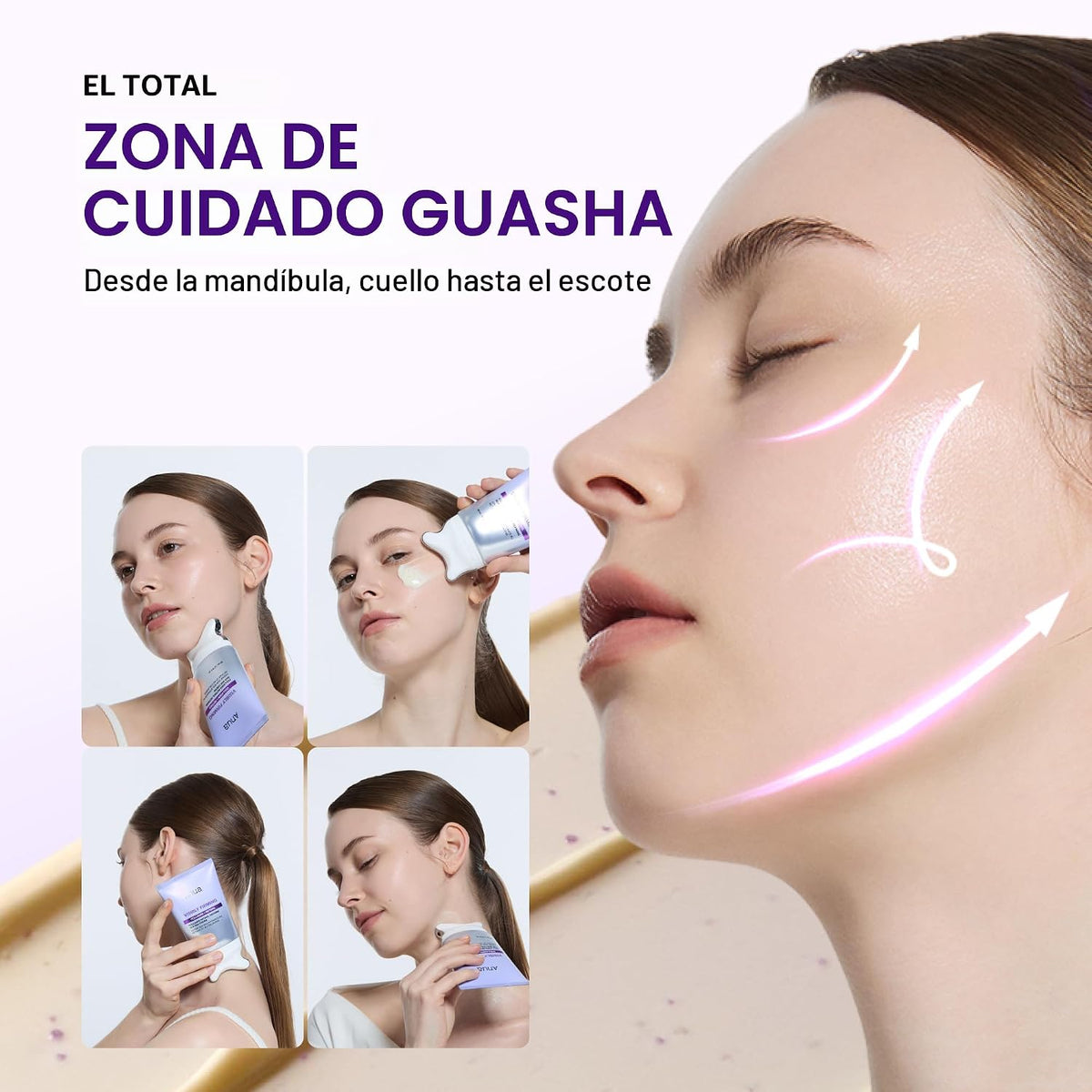 ANUA Parche para ojos de retinol y crema Gua Sha Duo | Máscara de o...