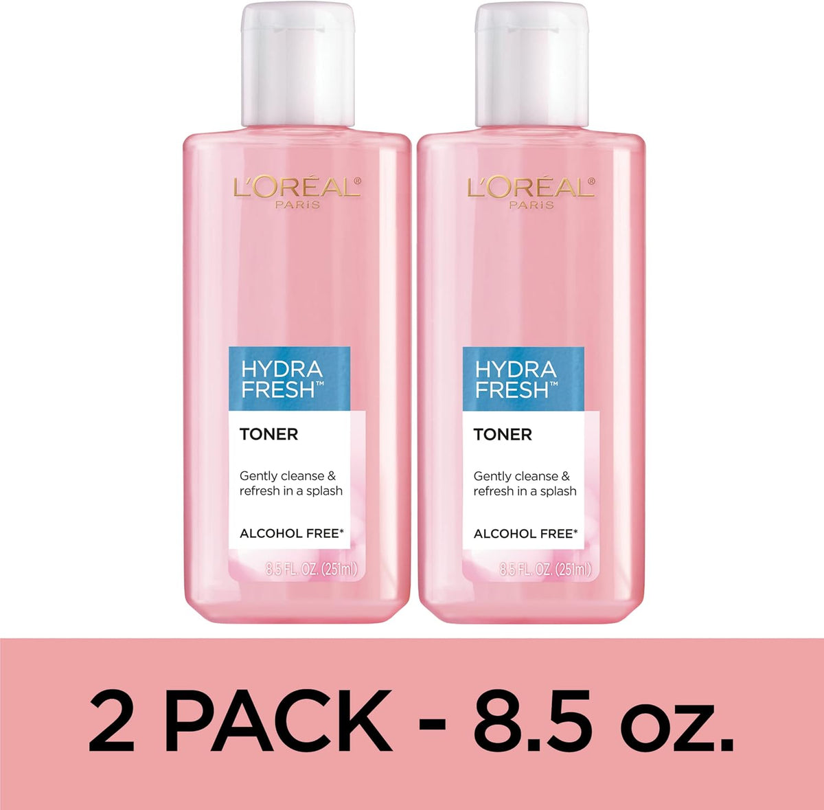 L'Oreal Paris Skincare HydraFresh - Tónico facial con provitami...