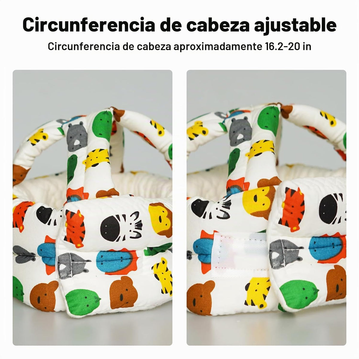 REFLYAWAY Protector de cabeza de bebé, casco de bebé para gatear, c...