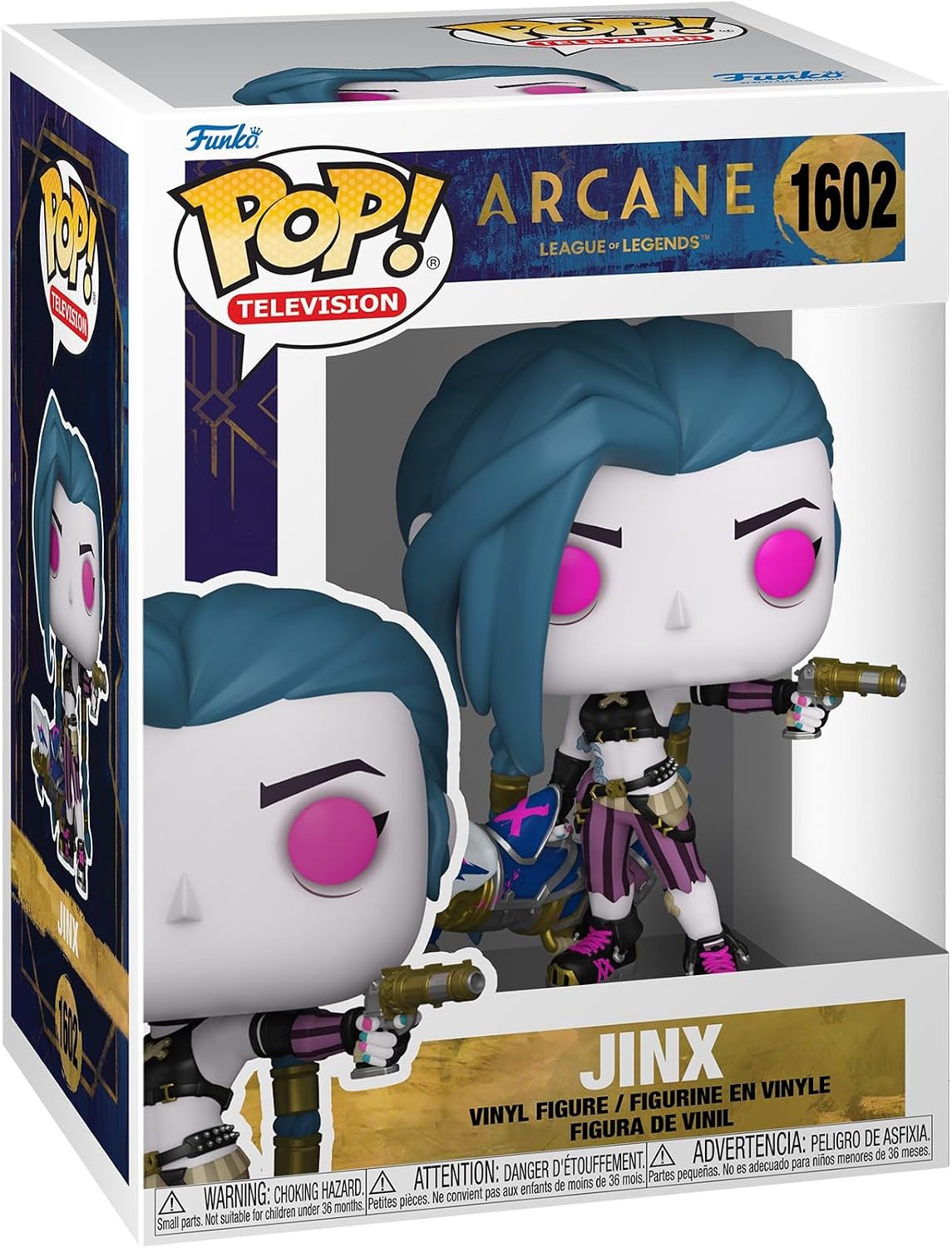 ¡Funko POP! TV: Arcano - League of Legends - Jinx | Mercancía ofici...