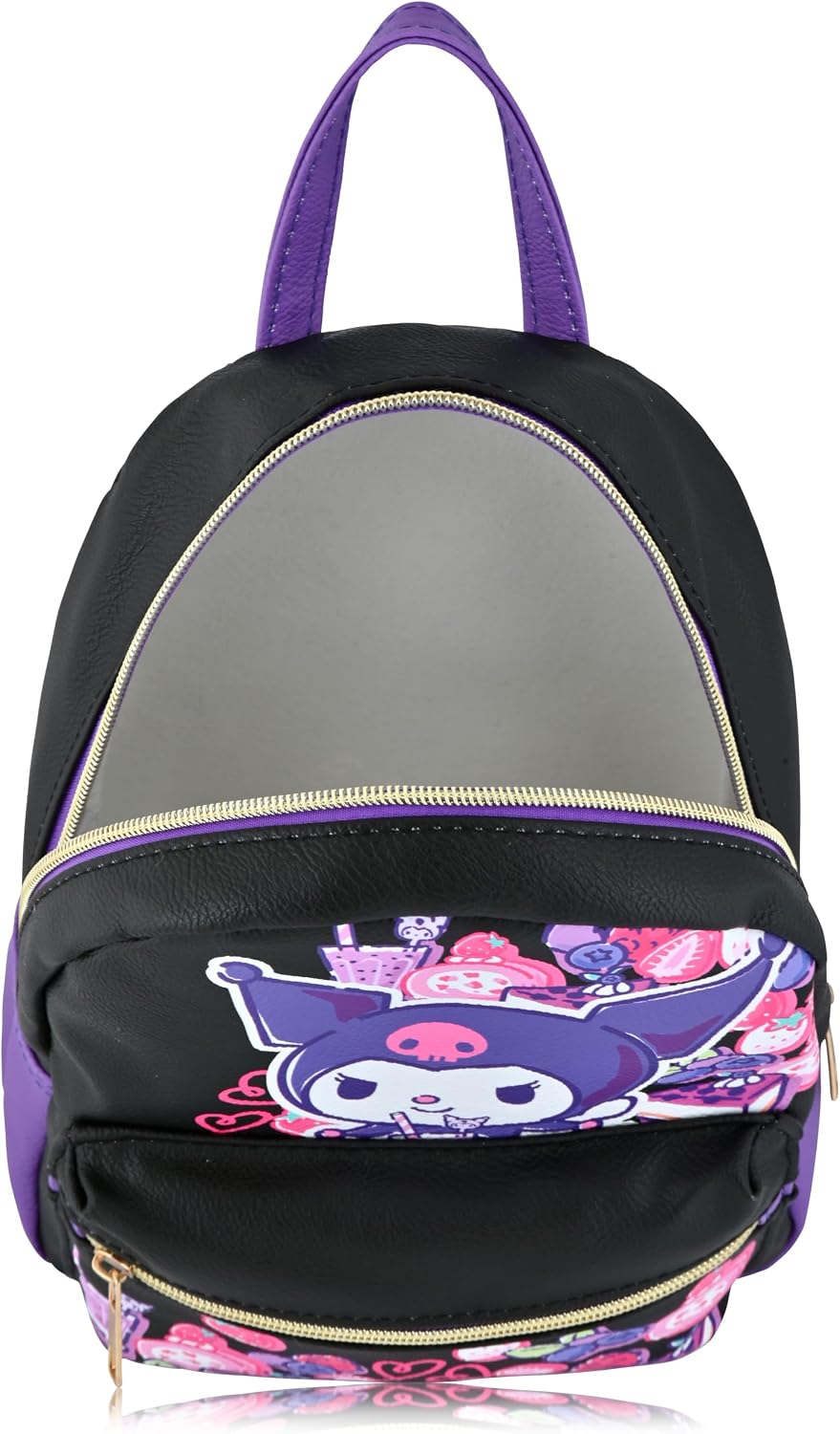 Sanrio Hello Kitty y sus amigos Kuromi Mochila | Mini bolso de piel...