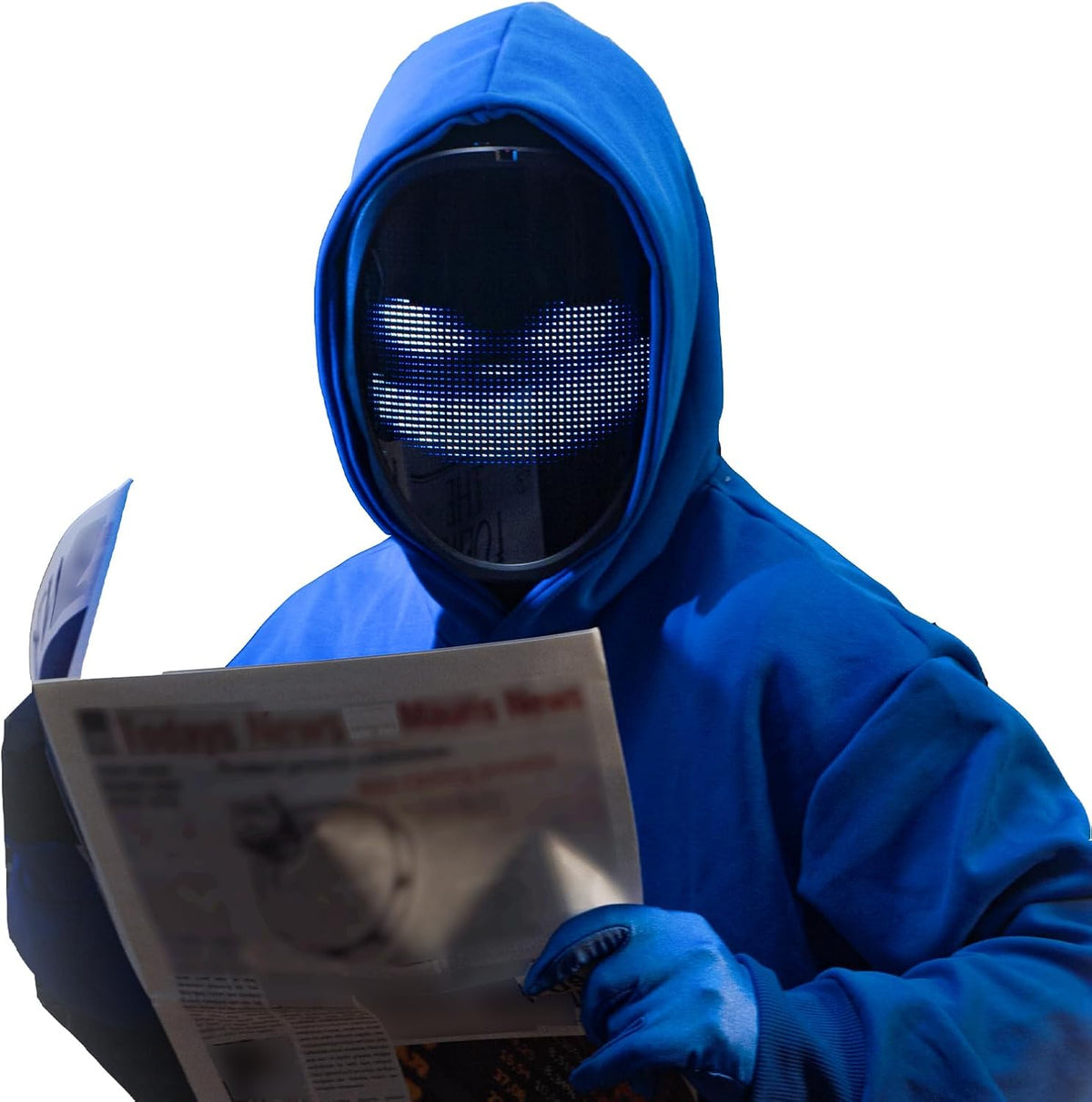 Foggizo Máscara LED con aplicación "Fiebre de Cosplay", más...