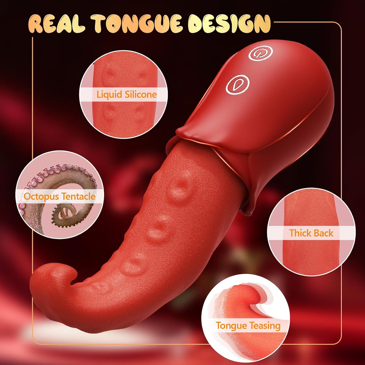 Vibrador de juguetes sexuales para adultos para mujeres, vibrador d...
