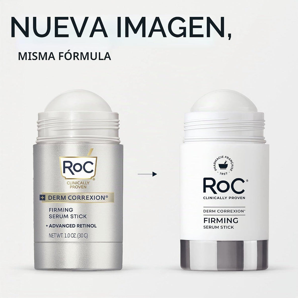 RoC Derm Correxion Retinol suero reafirmante en barra con antioxida...