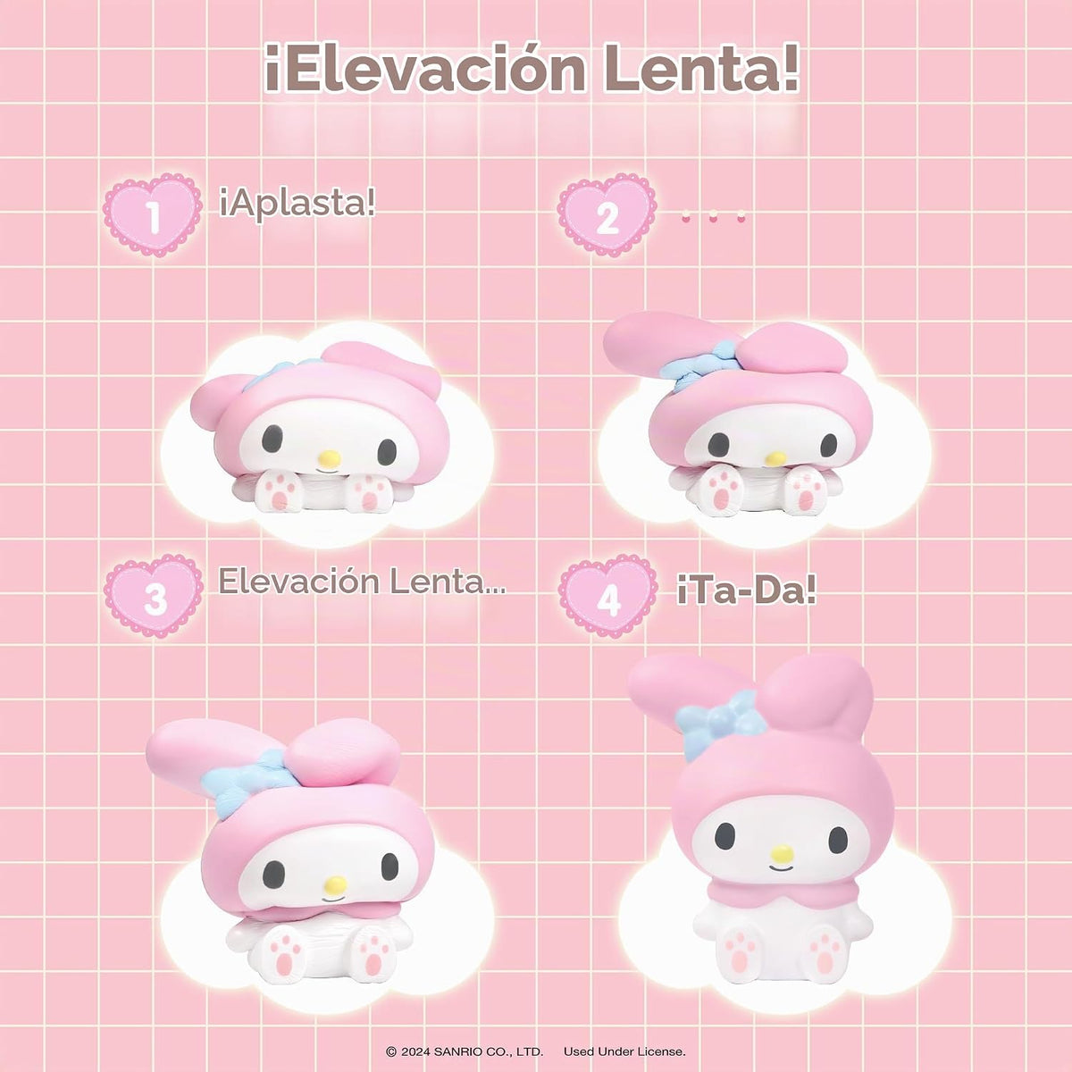 Hamee SquiSHU Buddy Hello Kitty and Friends My Melody, lindo regalo...