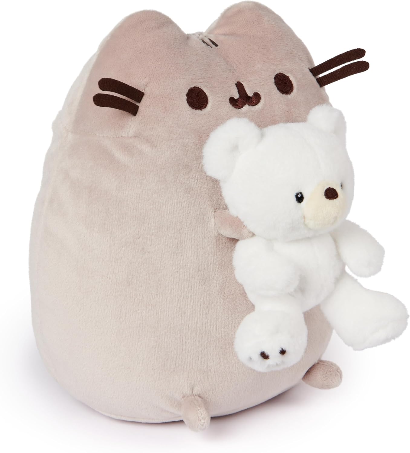 GUND Pusheen con Kai Bear - Gato de peluche con oso de peluche para...