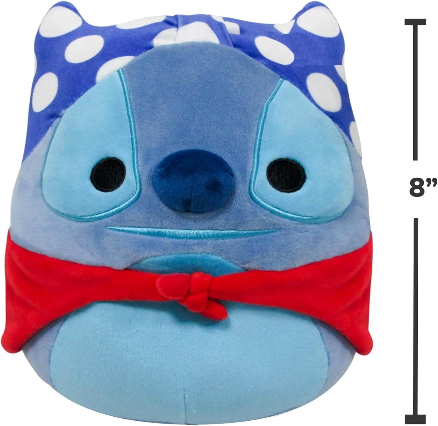 Squishmallows Superhéroe de Disney Stitch de 8 pulgadas