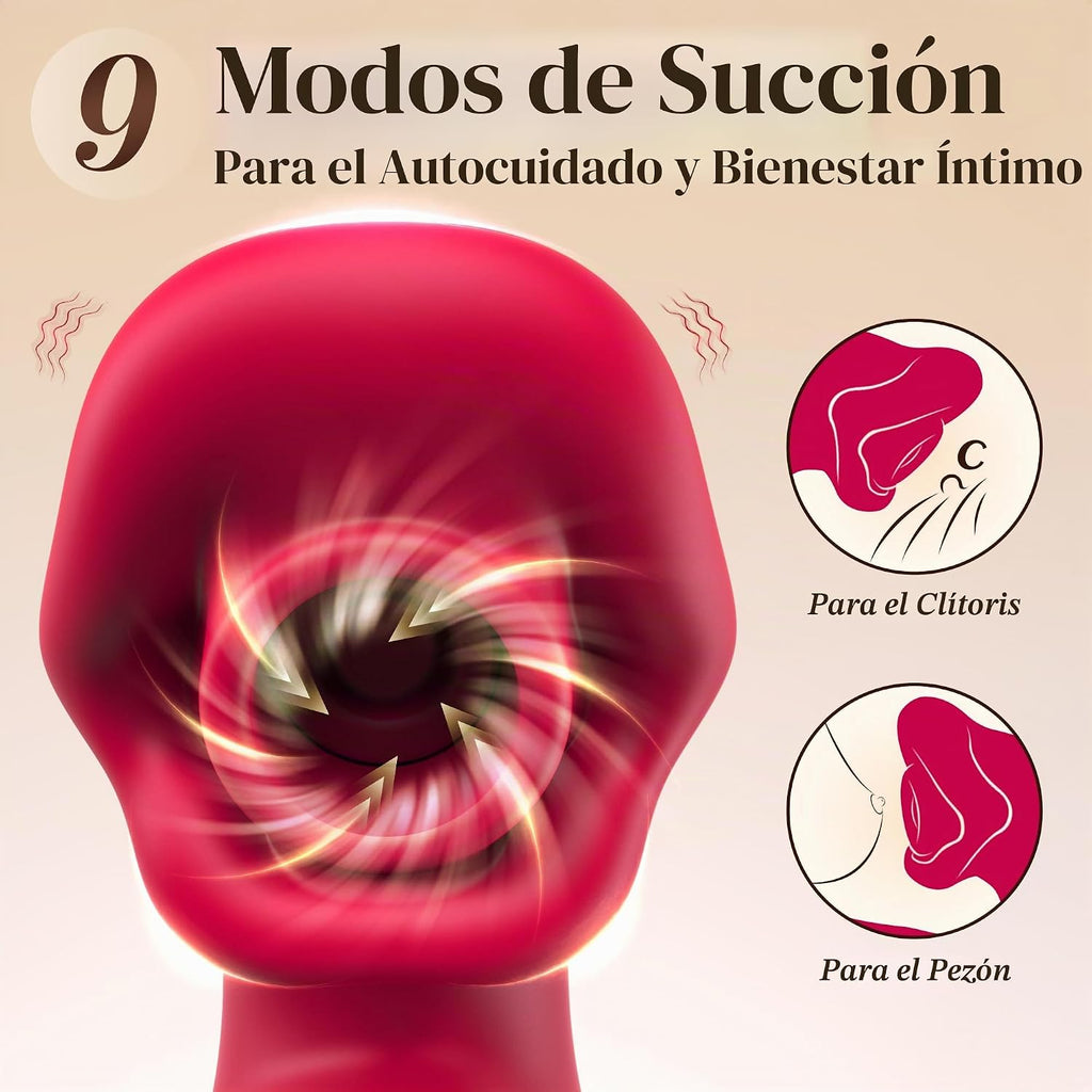 Toendi Rabbit Vibrador para mujeres, succionador de clítoris y cons...