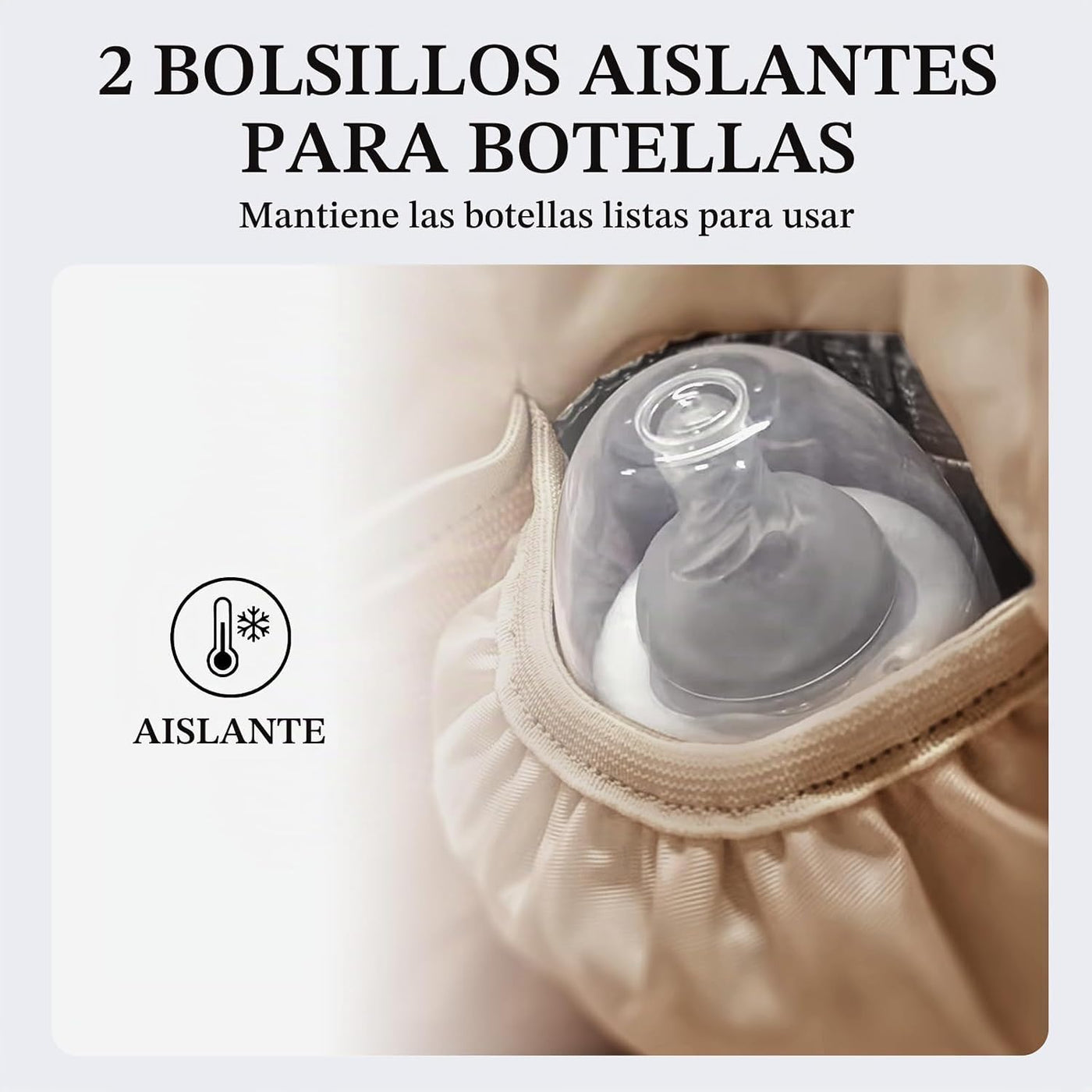 MOMINSIDE Bolsa de pañales de hospital para mujer, bolsa de bebé gr...