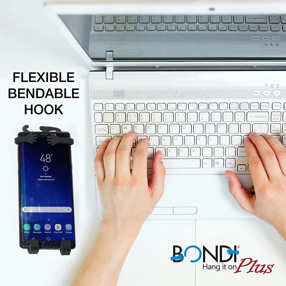 Bondi Plus Flex Soporte y soporte para teléfono \u2013 Funda ajusta...