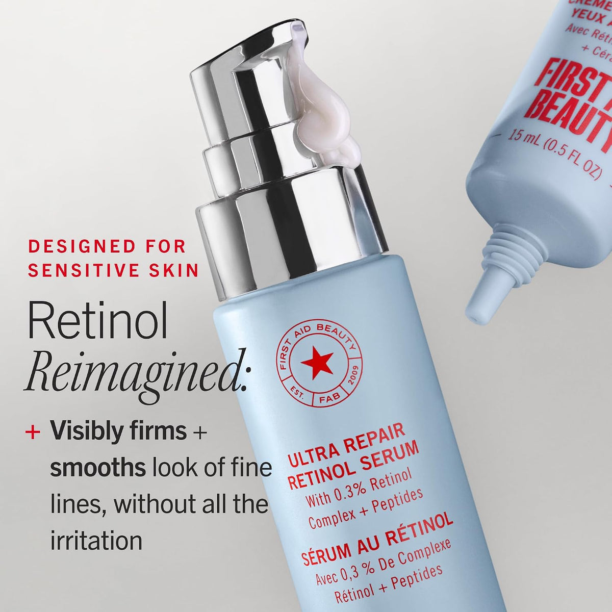 Suero de retinol ultra reparador First Aid Beauty con complejo de r...