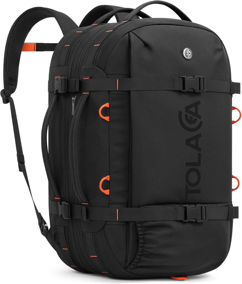 Tolaccea Mochila de viaje para laptop, mochila de mano para hombres...