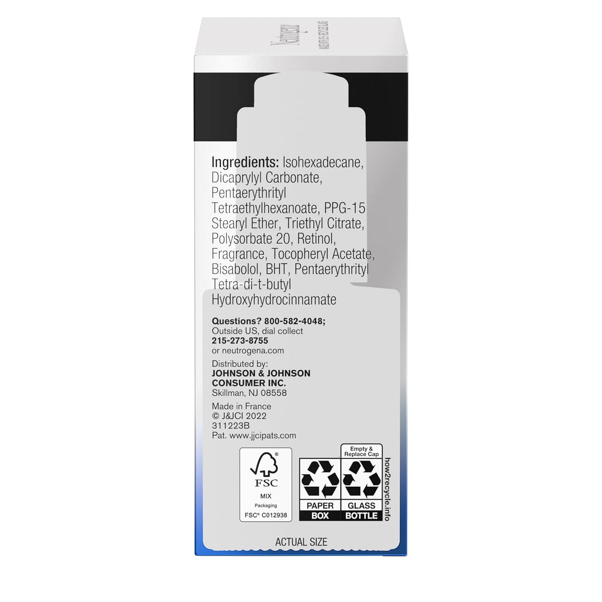 Neutrogena Rapid Wrinkle Repair Retinol Pro+ Power Suero Facial, Su...