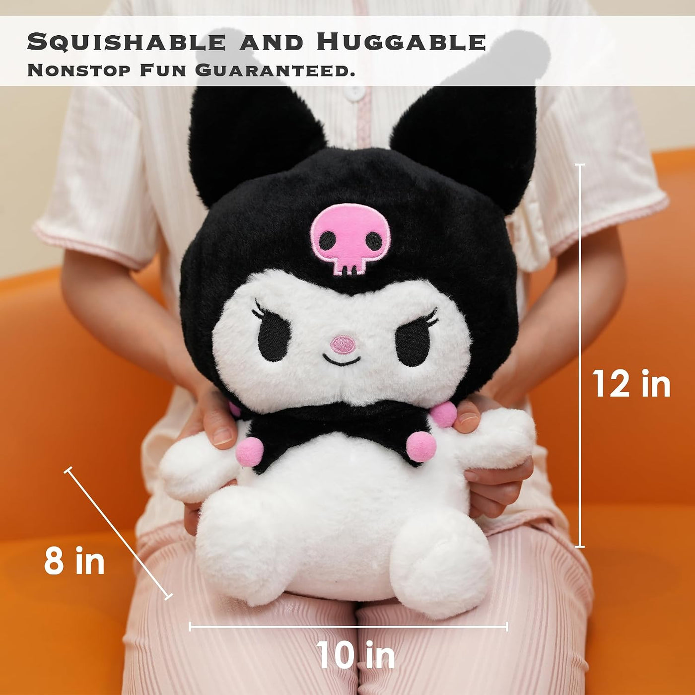 Juju Black Peluche Kawaii (12 pulgadas) - Lindo Animal de Peluche K...