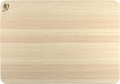 Shun Cubiertos Hinoki Tabla de cortar extra grande con ranura | Tab...