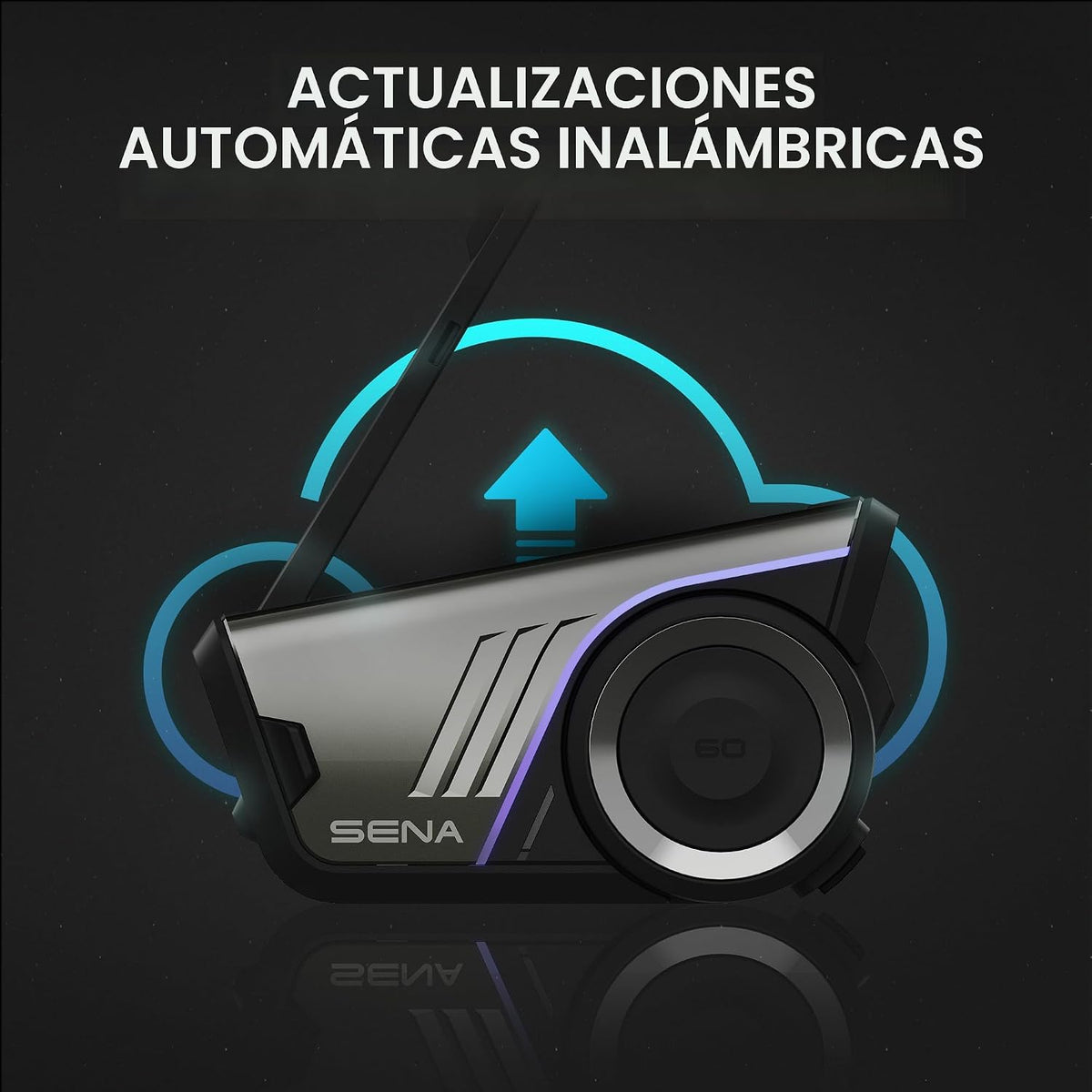 Sena Auriculares de comunicación para motocicleta 60S con onda, mal...