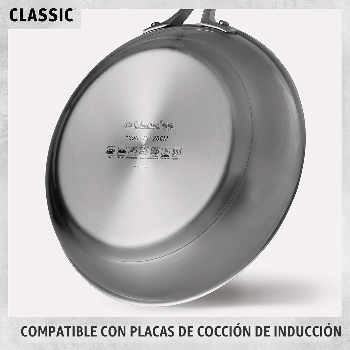 Juego de utensilios de cocina de acero inoxidable clásicos Calphalo...