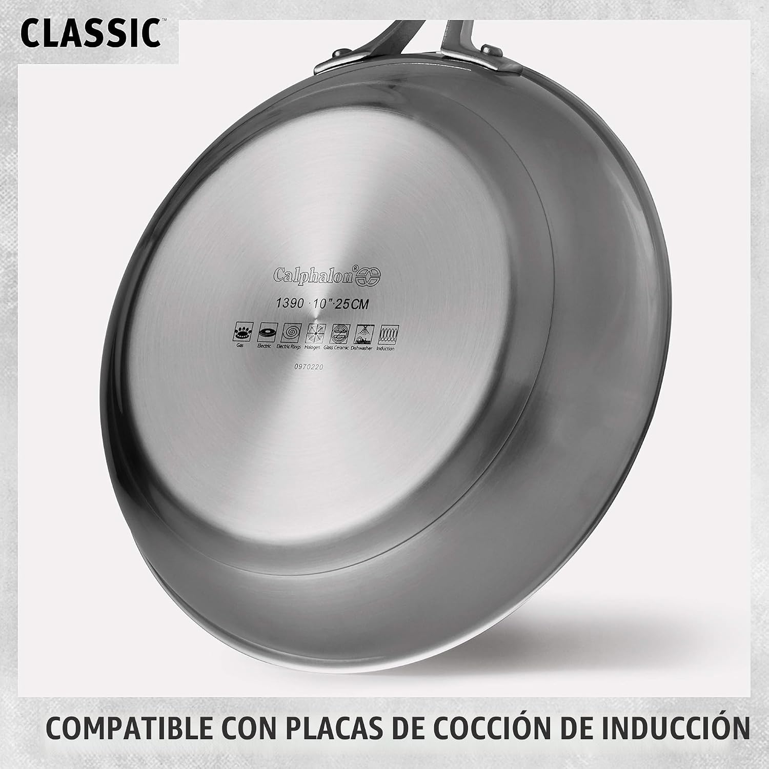 Juego de utensilios de cocina de acero inoxidable clásicos Calphalo...