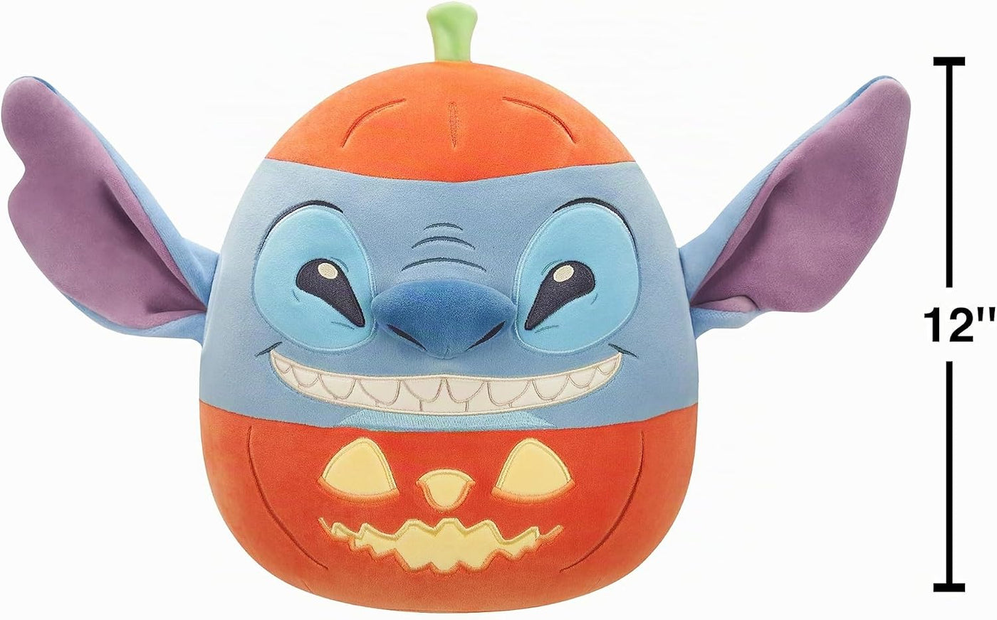 Squishmallows Original Disney Stitch in Pumpkin de 12 pulgadas, pel...