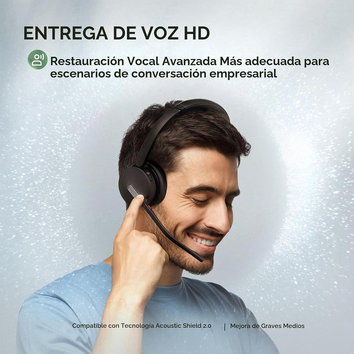Yealink BH70 Teams Auriculares Bluetooth con micrófono para el Trab...