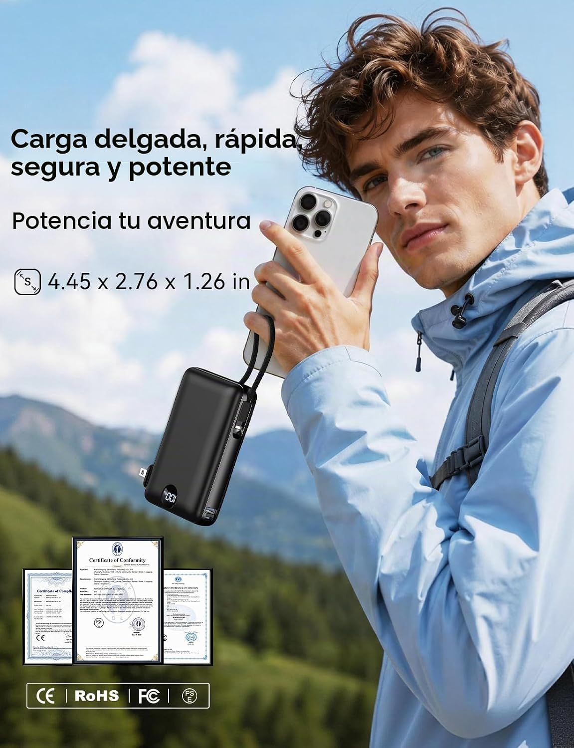 Banco portátil del poder del cargador 50000mAh capacidad masiva con...