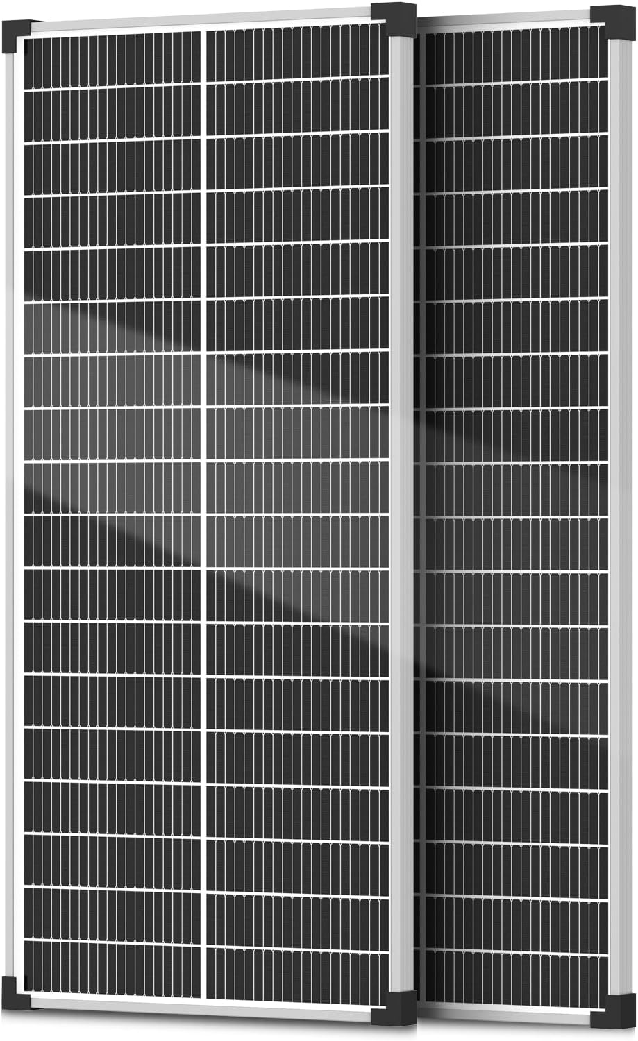 200W Paquete de 2 paneles solares de 100 W 25% tipo N 18BB soldados...