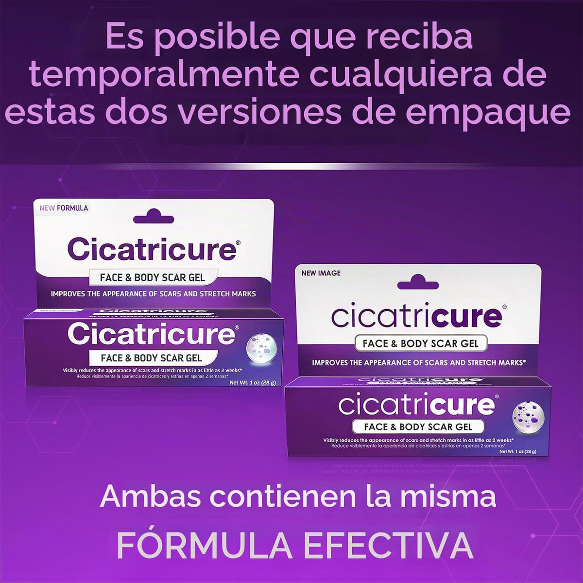 CICATRICURE Gel Para Cicatrices y Estrías, 1oz | Gel de cicatrices...