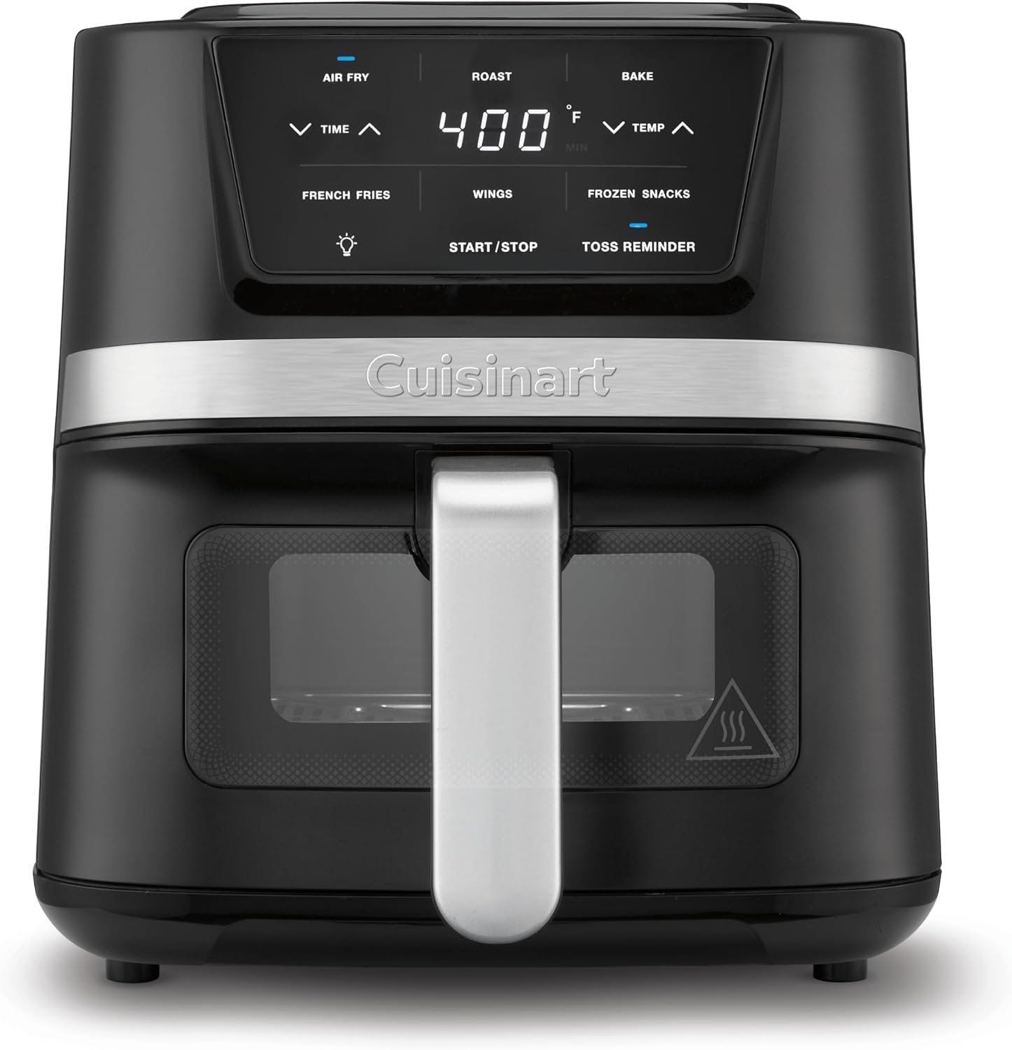 Cuisinart Freidora de Aire, Cesta Compacta de 2.6 Cuartos con 3 Funciones de Cocina para Freír al Aire, Asar y Hornear, 3 Ajustes Preestablecidos de Freidora de Aire, Piezas Aptas para Lavavajillas