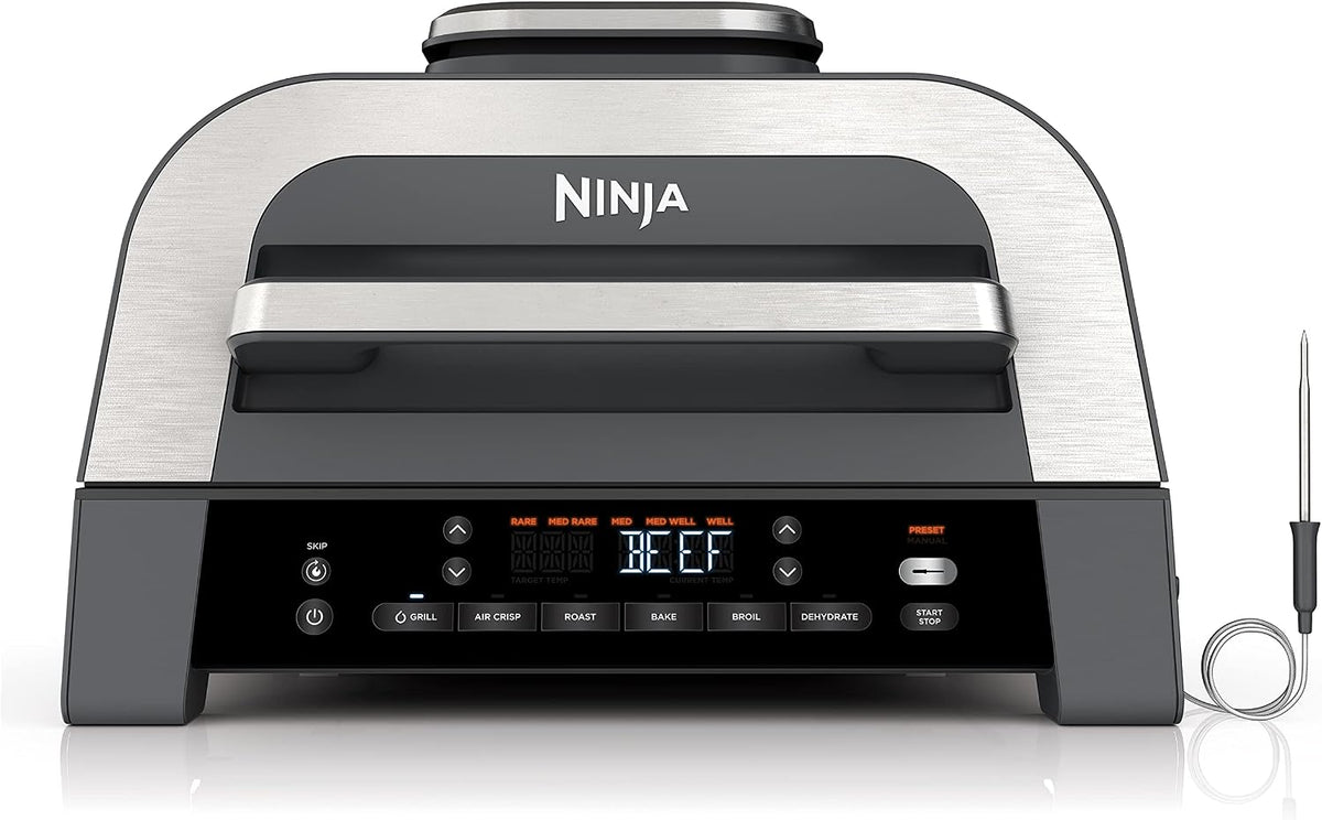 Parrilla de interior Ninja DG551 Foodi Smart XL 6 en 1 con freír al...
