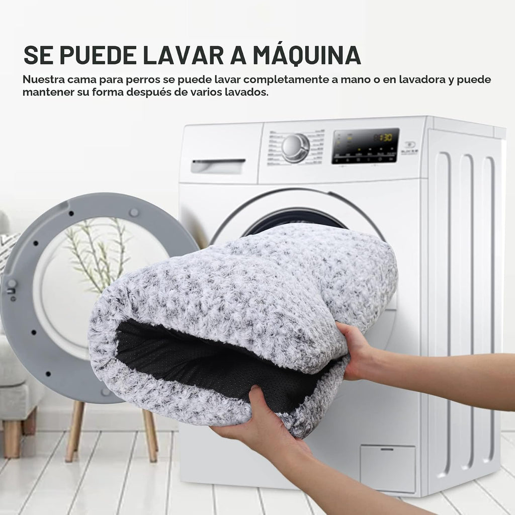 KSIIA Cama lavable para perro, cama de lujo para perros, cómoda alm...