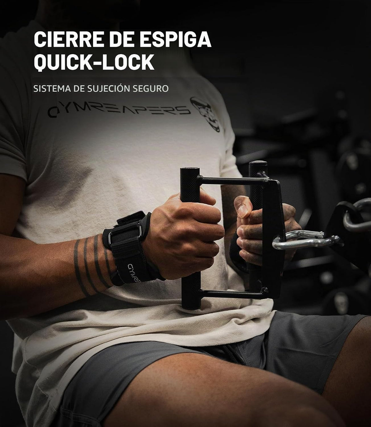 Gymreapers Correas de Levantamiento de Pesas con Clavija - Correas...