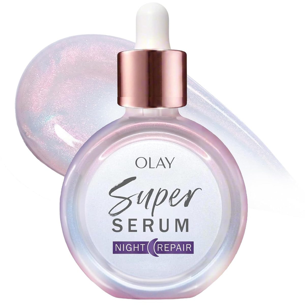 Olay Súper Suero de Noche de Reparación, Sin Fragancia - Niacinamid...