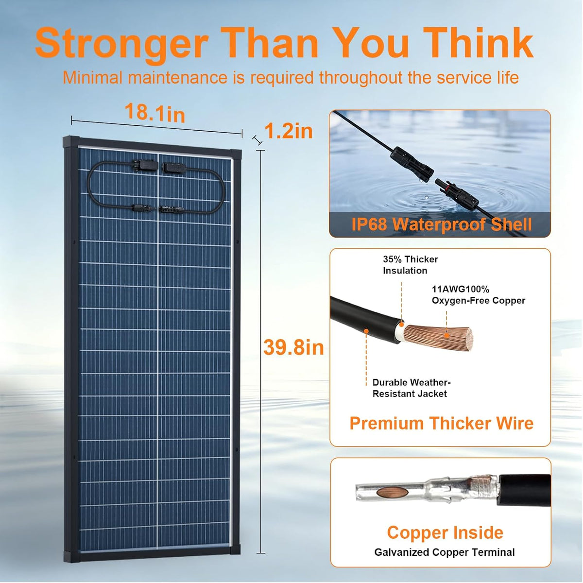 N-tipo 18BB 400W panel solar bifacial, 4pcs paneles solares de 100...