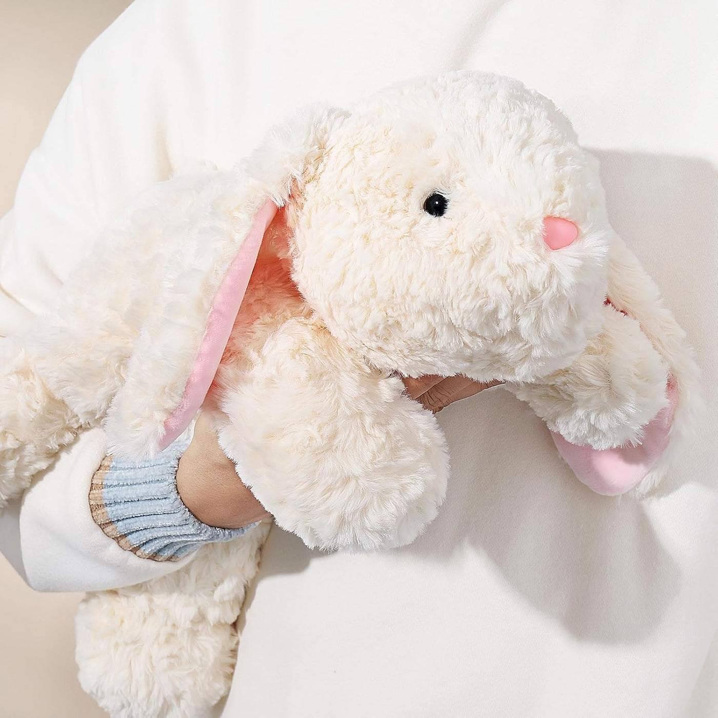 IFX24 Peluche grande de conejo con peso de 27.5 pulgadas, 5 libras,...