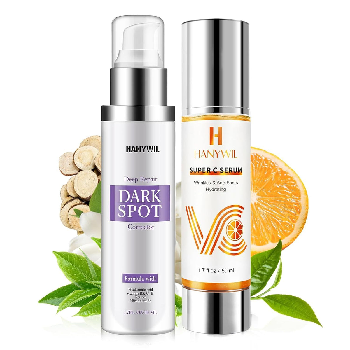 HANYWIL Eliminador de manchas oscuras para suero facial y corporal,...