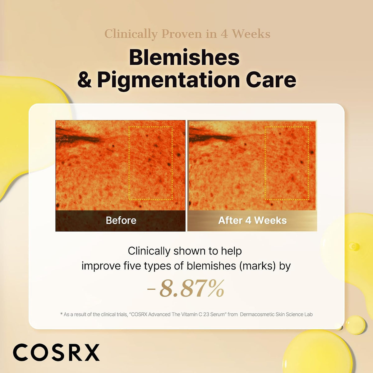 COSRX Suero de vitamina C puro al 23% para la cara con vitamina E |...