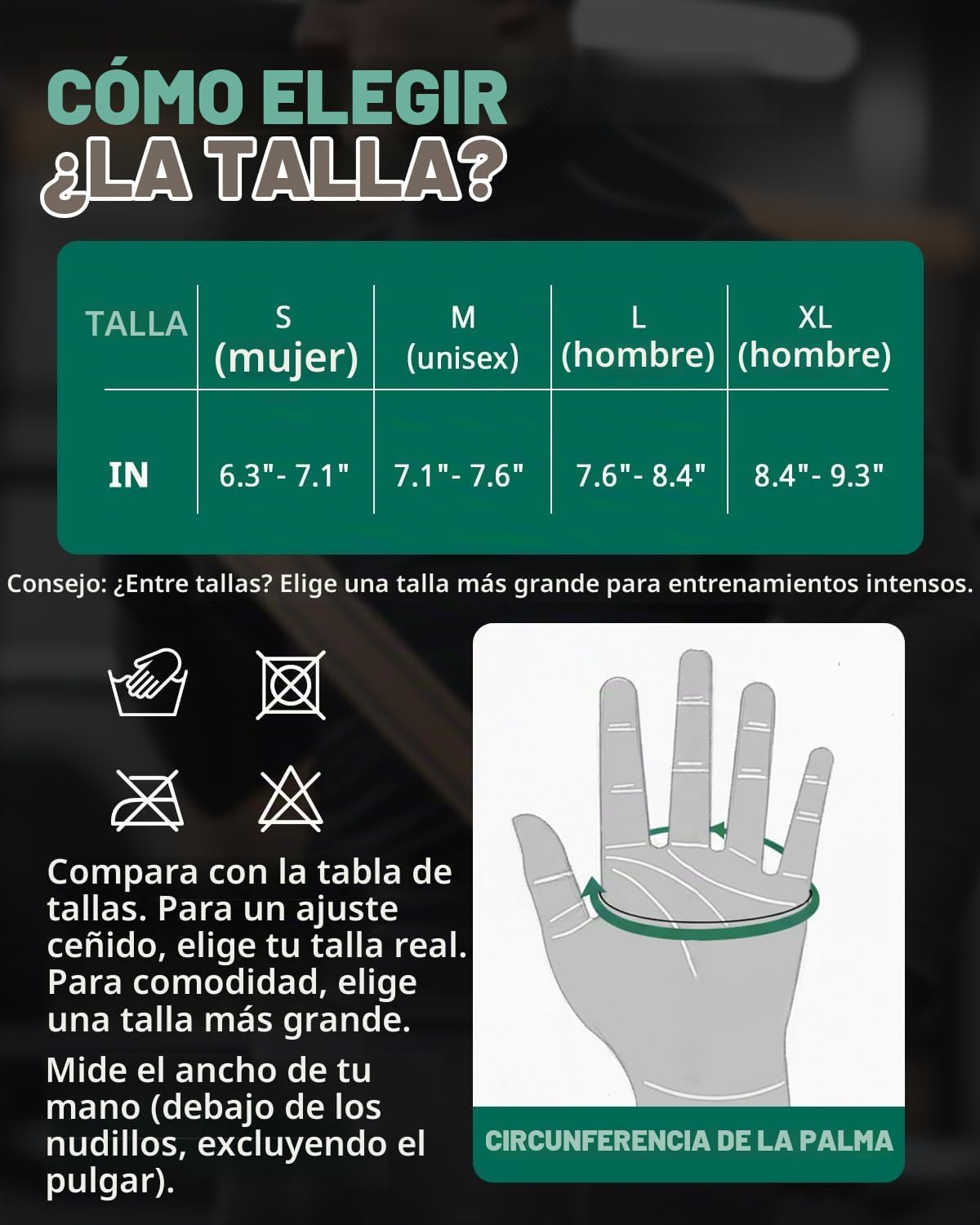 Trideer Guantes de entrenamiento para hombres, guantes para levanta...