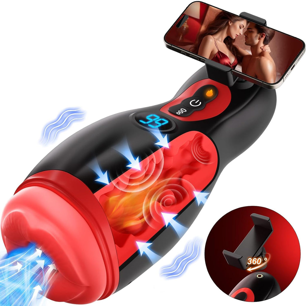 Masturbador Masculino Juguetes Sexuales para Hombres - Soporte para...
