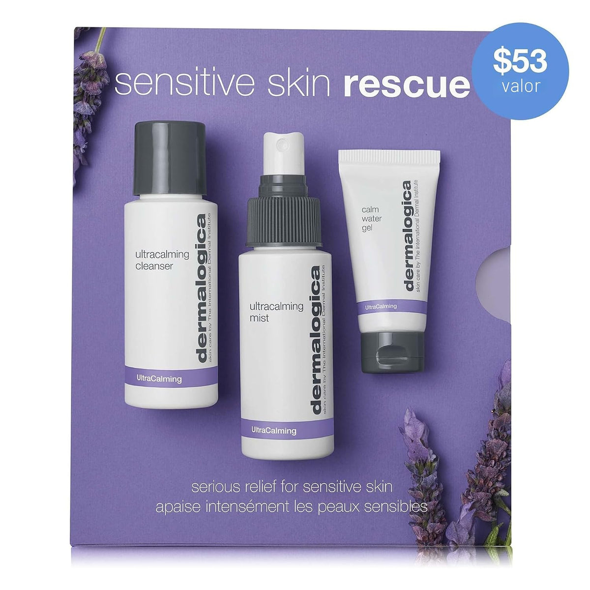 Dermalogica Kit de rescate de piel sensible, juego de cuidado de la...