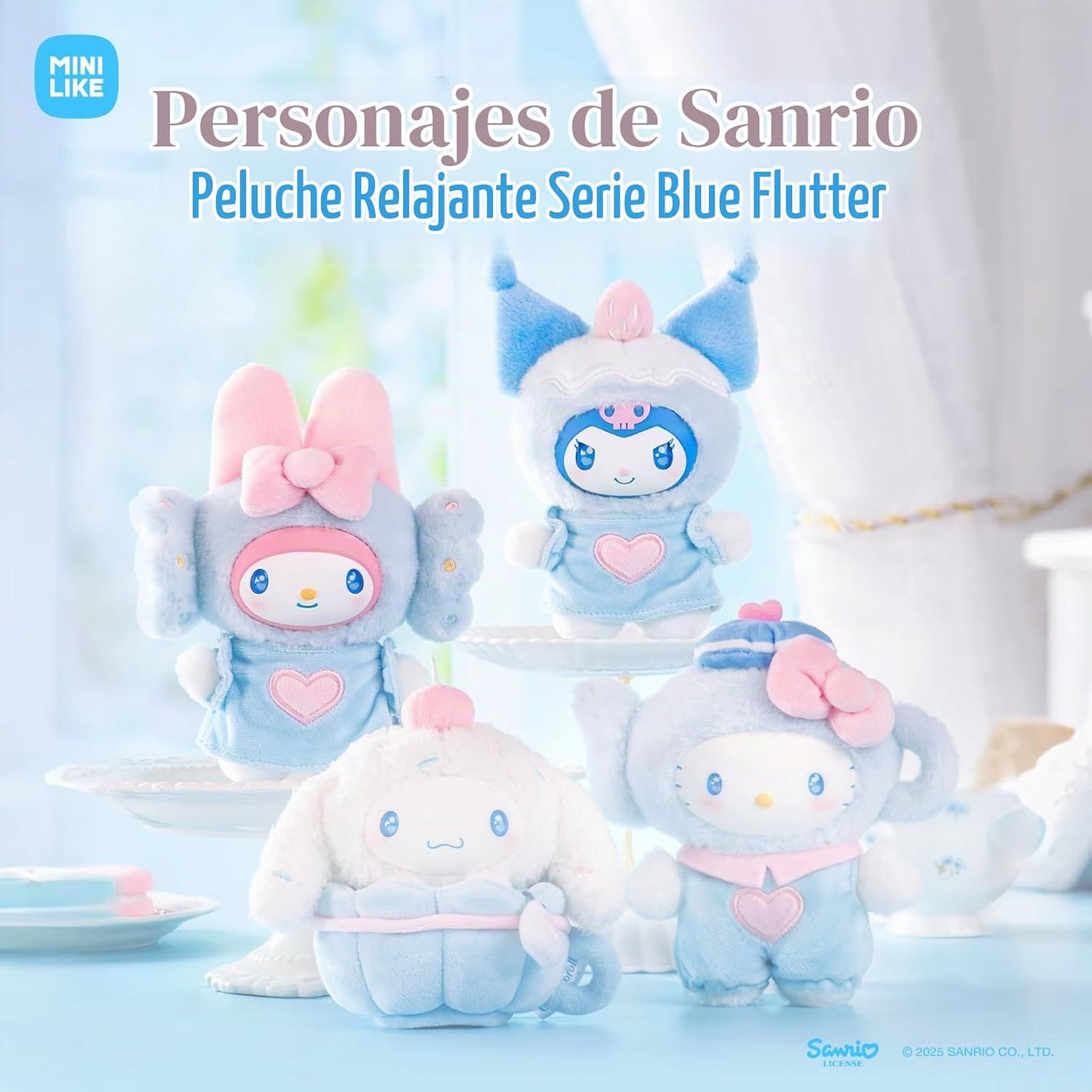 MINI LIKE Sanrio Blind Box Hello Kitty Kuromi Cinnamoroll My Melody...