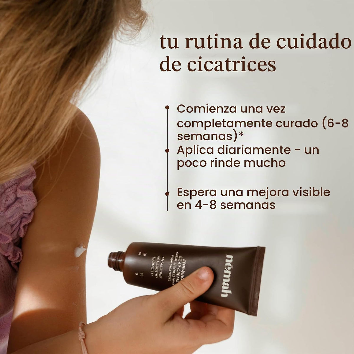 Nemah Tratamiento restaurador de cicatrices, recuperación de secció...