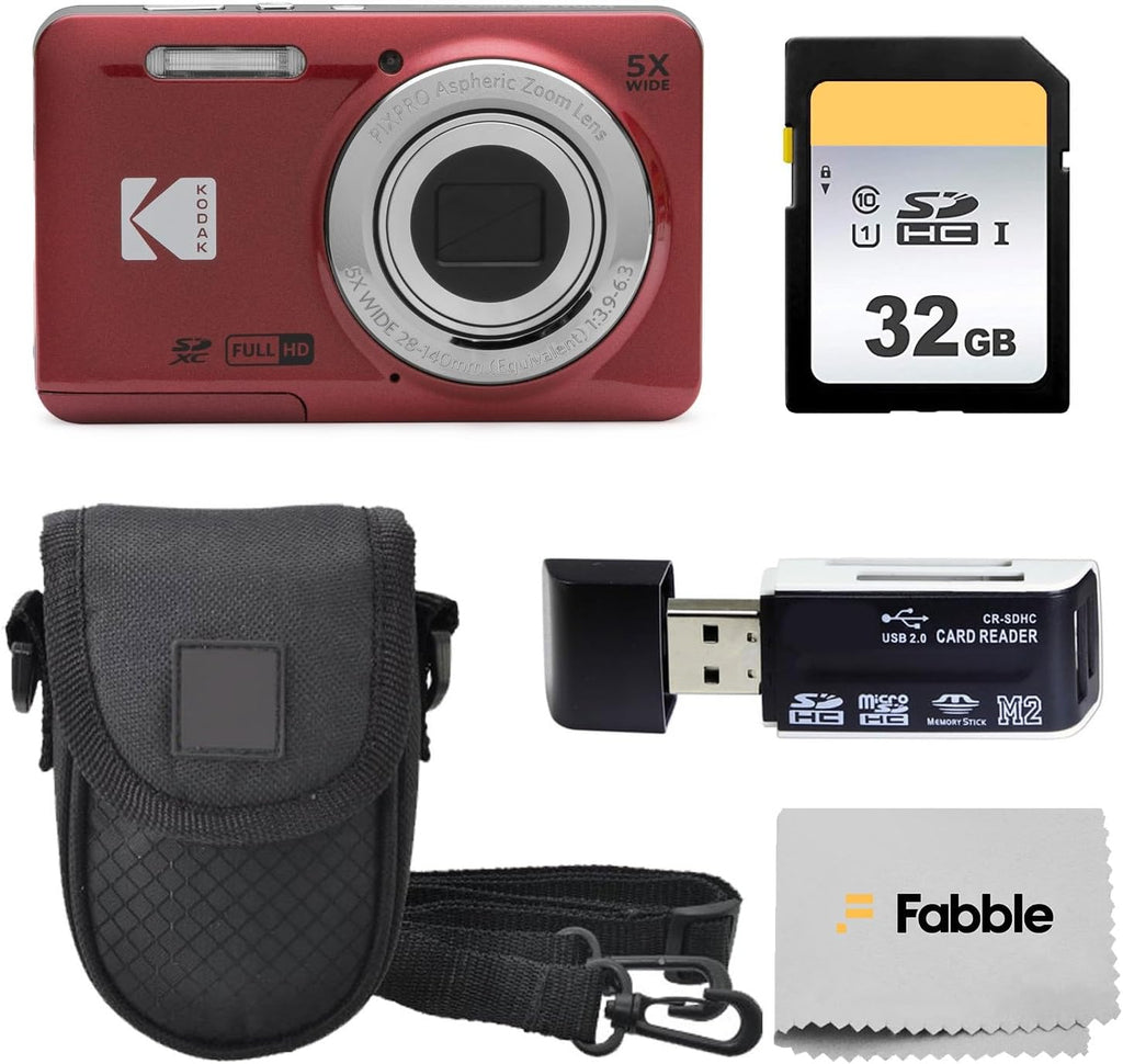 KODAK PIXPRO FZ55 Cámara digital de 16 MP de apuntar y disparar, zo...