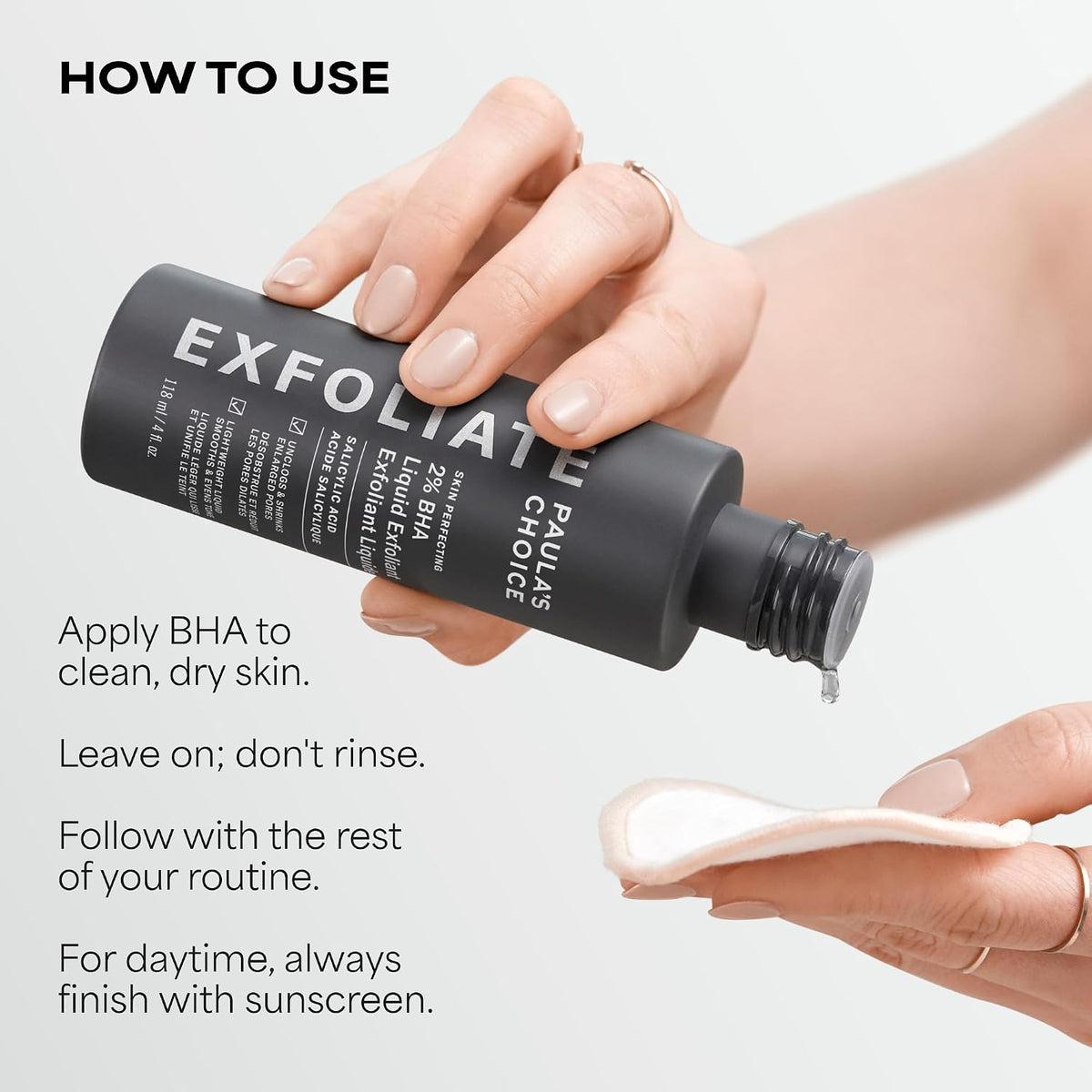 Paula's Choice SKIN PERFECTING 2% BHA Exfoliante líquido sin enjuag...