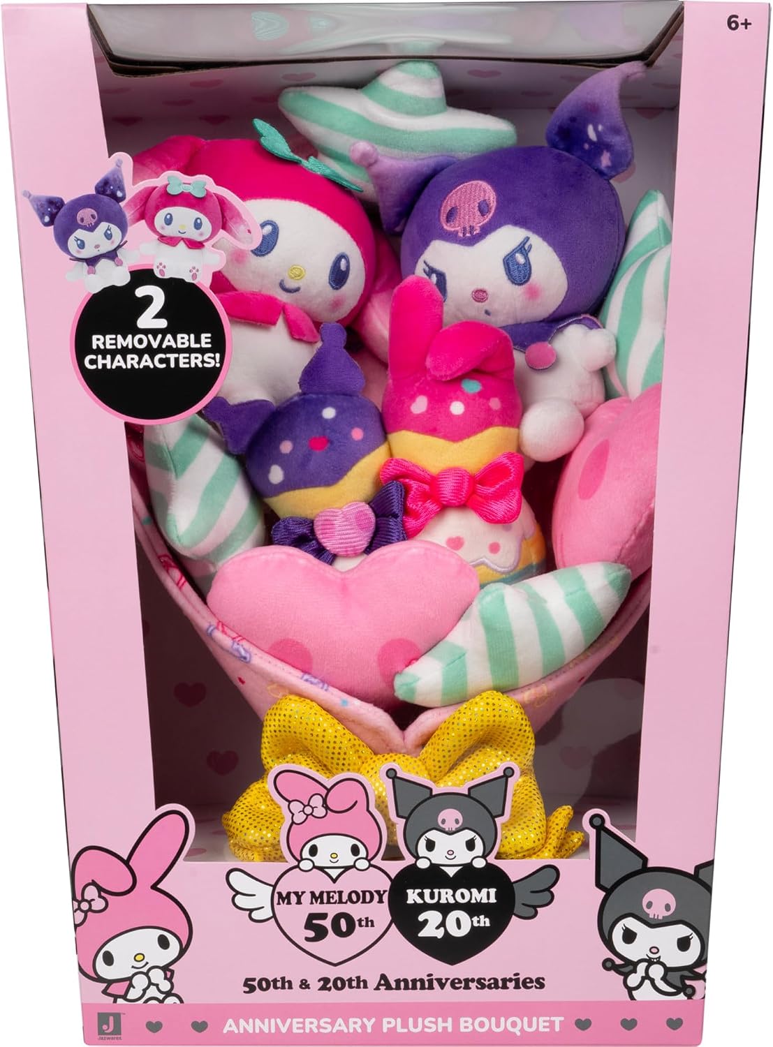 Jazwares My Melody™ &amp; Kuromi™ Anniversary - Ramo de peluche de...