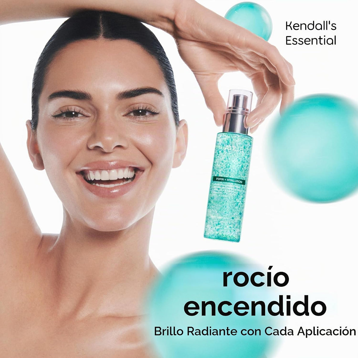 Anua PDRN Collagen Glow - Suero facial en aerosol, 3.38 onzas líqui...