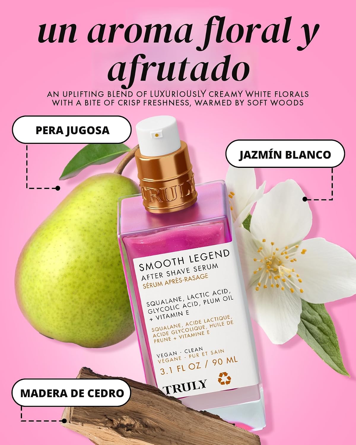 Suero para después del afeitado de lujo Truly | Tratamiento calmant...