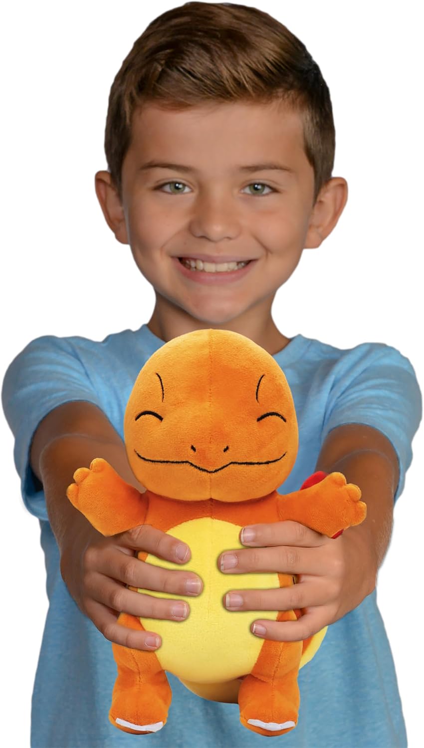 Pokémon Charmander Peluche de 8 pulgadas, con licencia oficial, ini...